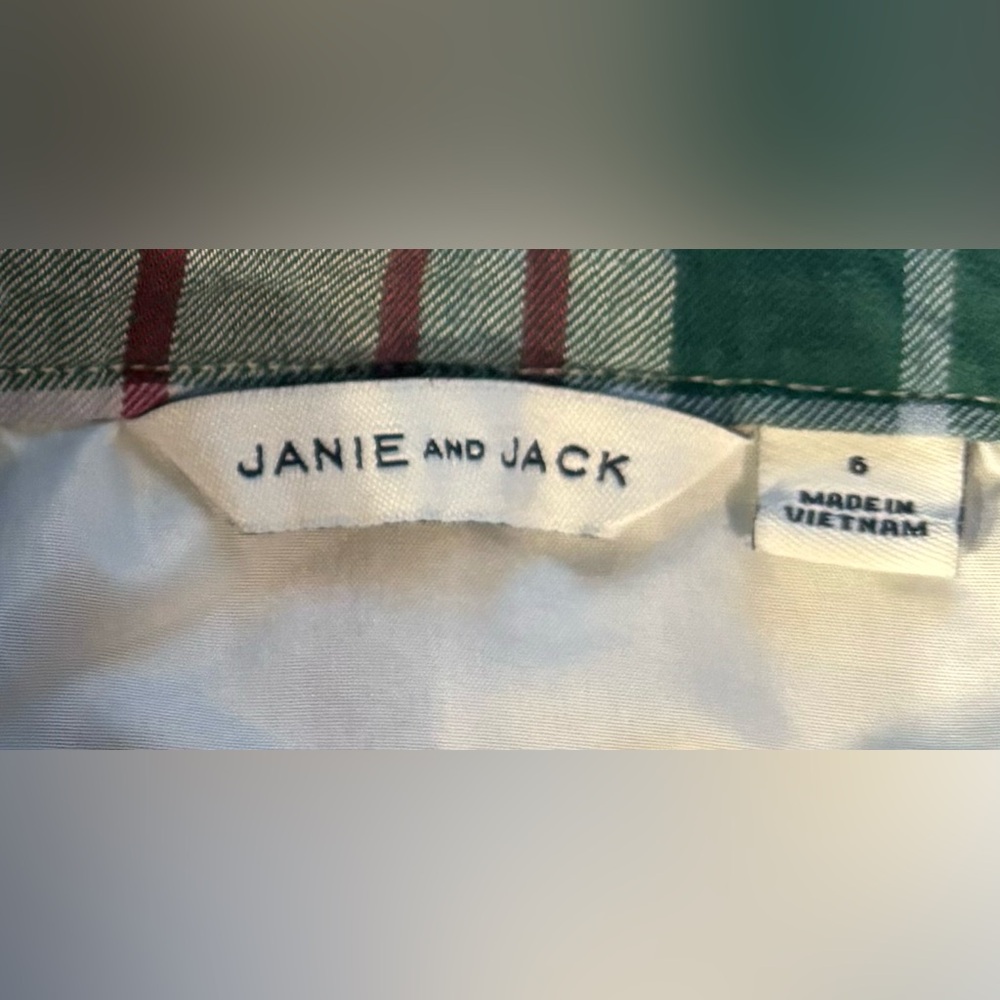 Janie and Jack Plaid Ruffle Skirt - Picture 9 of 10